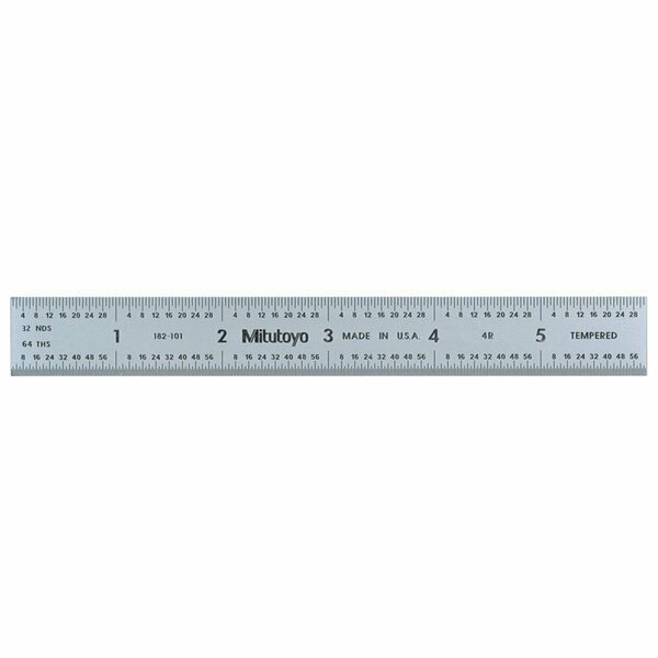 Beautyblade 6in. 4R Series Steel Rule - Silver - 6 inches BE3720723